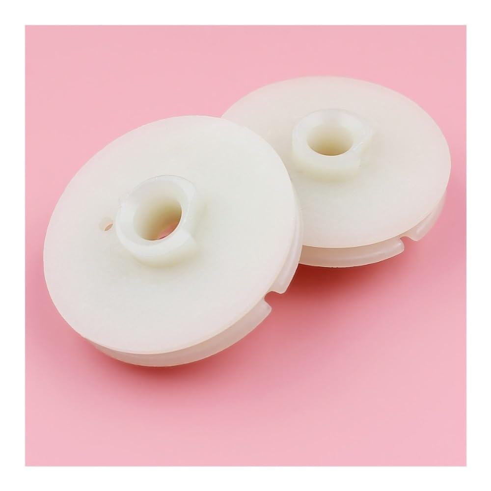 Poulie de démarreur robuste pour lanceur de tronçonneuse 55 50 51 - Lot de 2 pièces