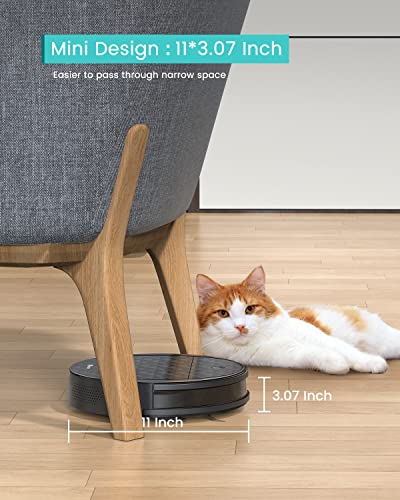 Lefant Robot Vacuum M213S, 3200Pa Powerful Suction, 150Mins Runtime, Tangle Free, Slim, Works With Wifi/App/Alexa, Robot Vacuum And Mop Combo, Ideal For Pet Hair, Carpets, Hard Floors #TOP1