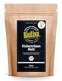Biotiva Kichererbsenmehl Bio 1kg - vegan - Mehlersatz in Kuchen und Gebäck - Abgefüllt und kontrolliert in Deutschland (DE-ÖKO-005)