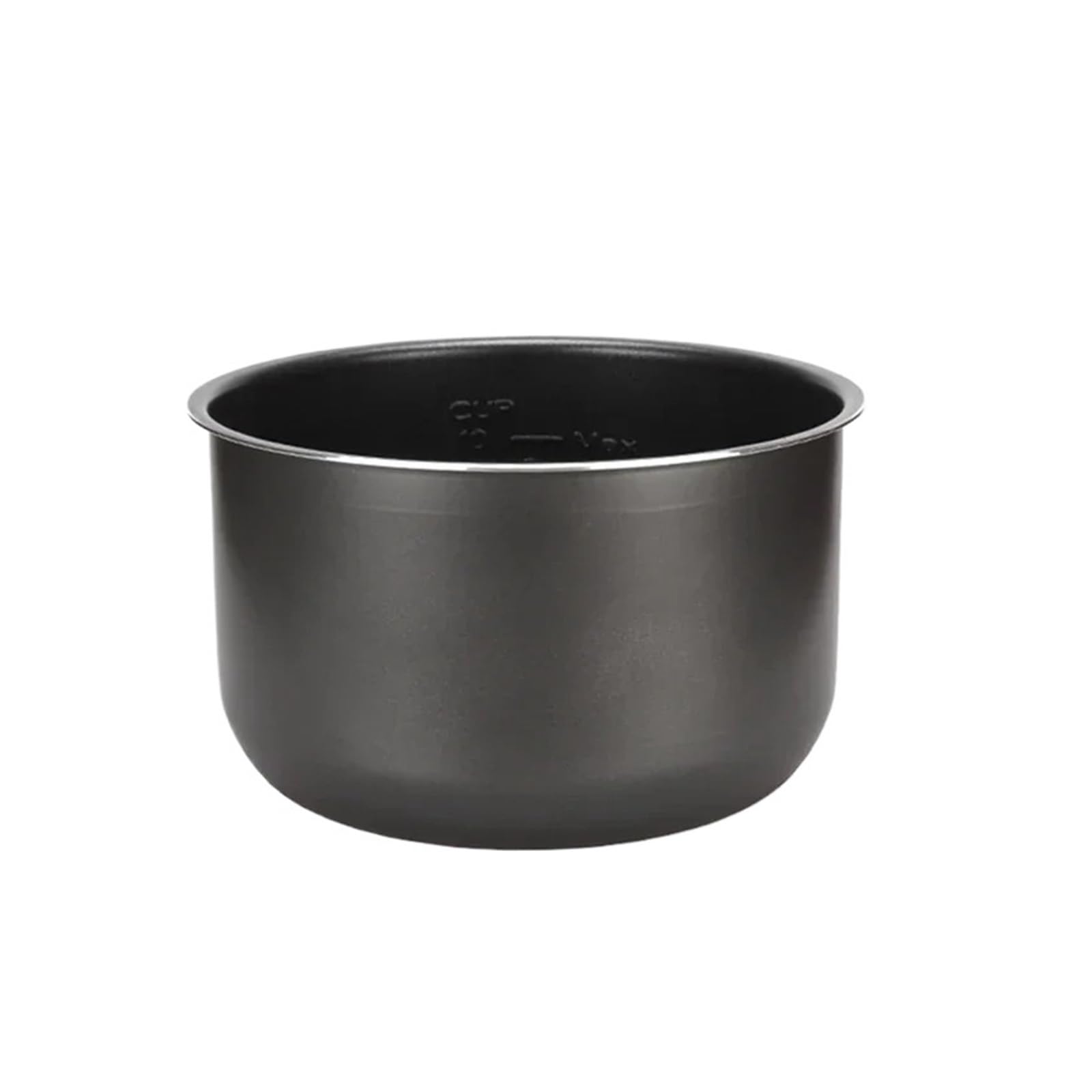 Revestimiento For Olla A Presión Eléctrica De 4 L, 5 L Y 6 L, Antiadherente, Color Negro, Cristal, Compatible con Midea(6L)