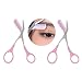 Women Eyebrow blade Trimmer Comb Eyelash Hair Scissors Cutter Remover blade Makeup Tool