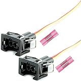 Einspritzdüsen Stecker EV1, Stecker-Anschluss: 2-Polig - Vergleichsnummern: 037906240, 1287013003