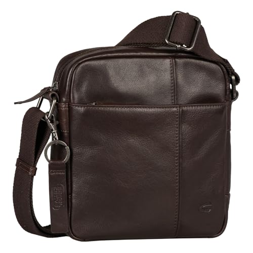 camel active Umhängetasche Pine Crossbody Bag Brown dunkelbraun