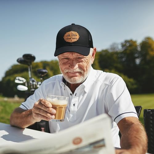 Image of KATLADIZ Fathers Day Hat from Daughter, Son - Fathers Day Birthday Gifts for Dad, Grandpa - Funny Hats for Men - Trucker Hat