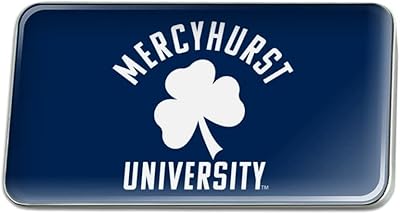 GRAPHICS & MORE Mercyhurst University Bears Logo Metal Rectangle Lapel Hat Pin Tie Tack Pinback