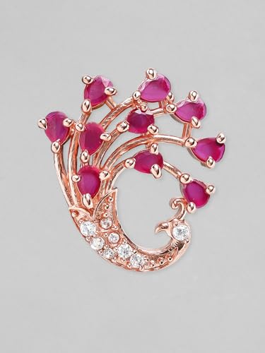 Image of Rubans Stud Earrings Oversized Fashionable American Diamond Stylish Jewellery Gift for Women & Girls