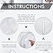 Konohan 12 x 12'' Photo Studio Shooting Tent Photo Box for Photography with 4 Colors Backdrop (Red, Black, Blue, White) Diffusion Soft Photo Cubes Portable Photo Booth for Indoor Outdoor Photography
