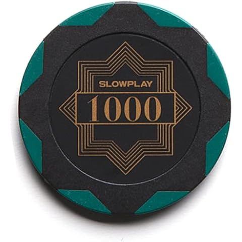SLOWPLAY Nash Fichas de póquer Clay 50 Unidades Cover