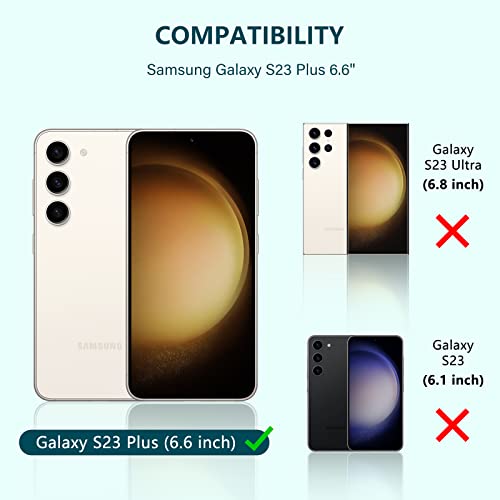 Zuslab Compatible With Tpu Screen Protector Galaxy S23 Ultra 6.8'',【3 Pack】【Clear& Privacy& Anti-Blue Light】【Support Fingerprint Sensor】【With Easy Bottom Plug Installer】Cover Flexible Screen Soft Film #TOP1