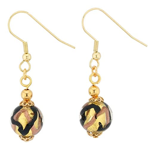 Boucles d'oreilles Royal Black Ball parfaites pour sublimer un look de bureau
