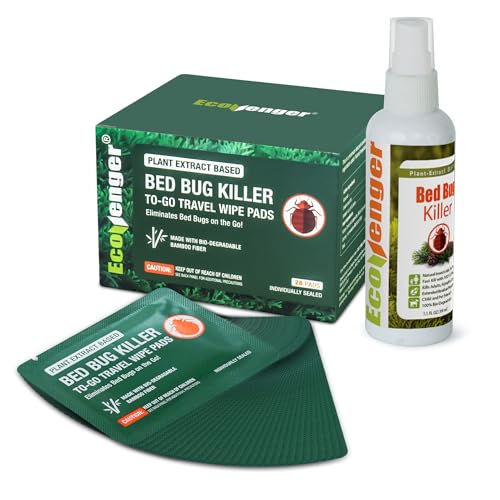 EcoVenger Travel Essentials Kit – Bed Bug Killer Spray (3oz)