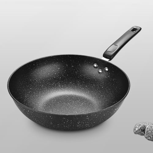 Wok Tradicional de Piedra Maifan con Antiadherente y Fondo Grueso miniatura 3