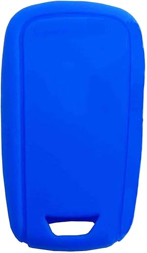 Miniatura 4 de LemSa 2 fundas de silicona con 4 botones abatibles, para llave de entrada remota, sin llave, compatible con Chevrolet Camaro Cruze Chevy Equinox