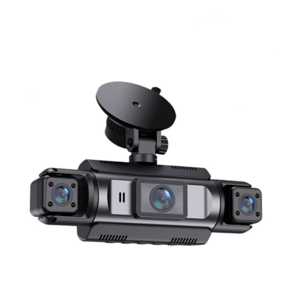 4-Channel WiFi Dash Cam: Full HD, Infrared Night Vision, Smartphone App Support(No WI-Fi)