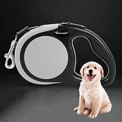 EPROICKS Retractable Dog Lead, 5 m, Designed for Small and Medium Dogs up to 20 kg, Flexible Training Leashes, Comfortable Non-Slip Handle Cover