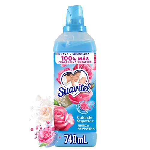 Suavitel Suavizante Cuidado Superior Fresca Primavera 740 mL