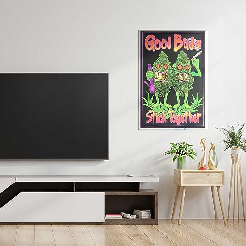 Scorpio Posters 1931 Good Buds Stick Together - Pot, Marijuana Blacklight Poster thumb #5