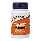 NOW Dairy Digest Complete,90 Veg Capsules