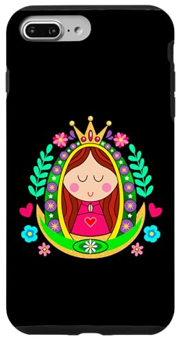 Patrona de Mexico Guadalupana Virgen Reina de la Hispanidad �X�}�z�P�[�X iPhone 7 Plus/8 Plus �p