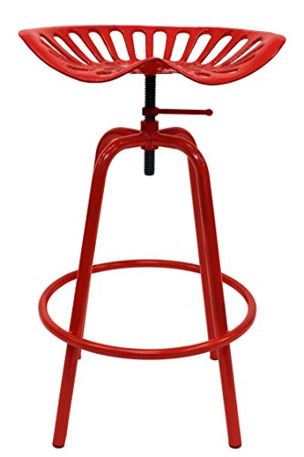 Leigh Country Tx 97000 Red Tractor Seat Stool #TOP16