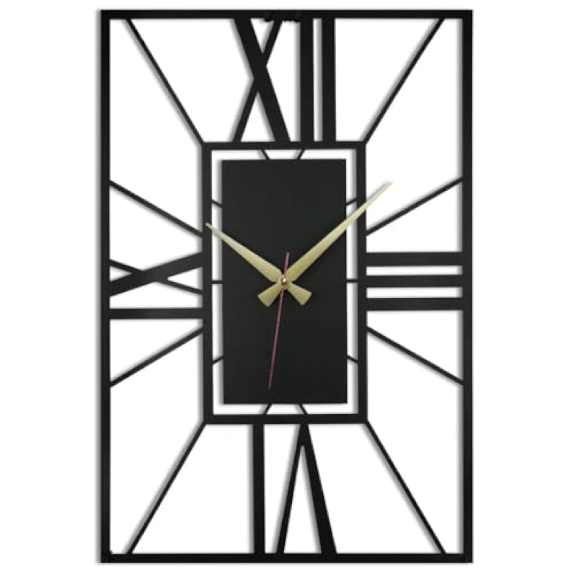 Roman Large Wall Clock, Rustic Farmhouse Decor