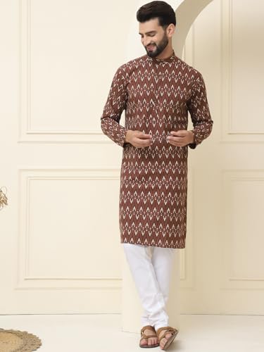 Image of SOJANYA (Since 1958 Men's Exquisite Silk Blend Kurta Elevate Your Festive Look-Crafted for Excellence