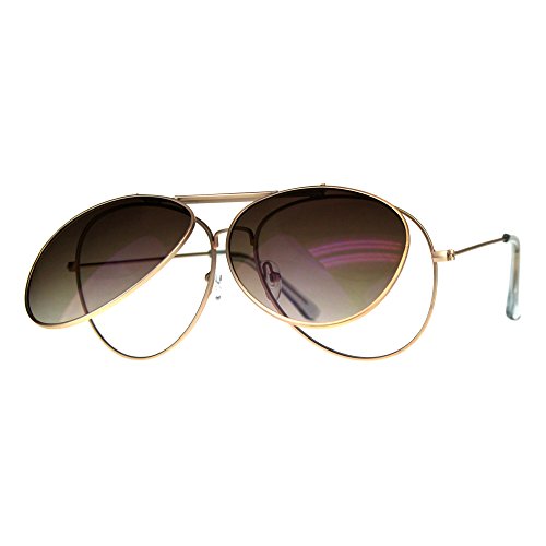 Flip up aviator sunglasses Clearance