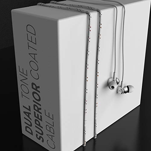 Image of Boat BassHeads 152 in Ear Wired Earphones with Mic(White Pearl)
