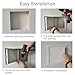 8x8 to 24x24 Inch Metal Access Panel Door - Durable Ceiling & Wall Inspection Hatch for Easy Plumbing Service & Maintenance, Small Size, Essential Home Improvement Tool