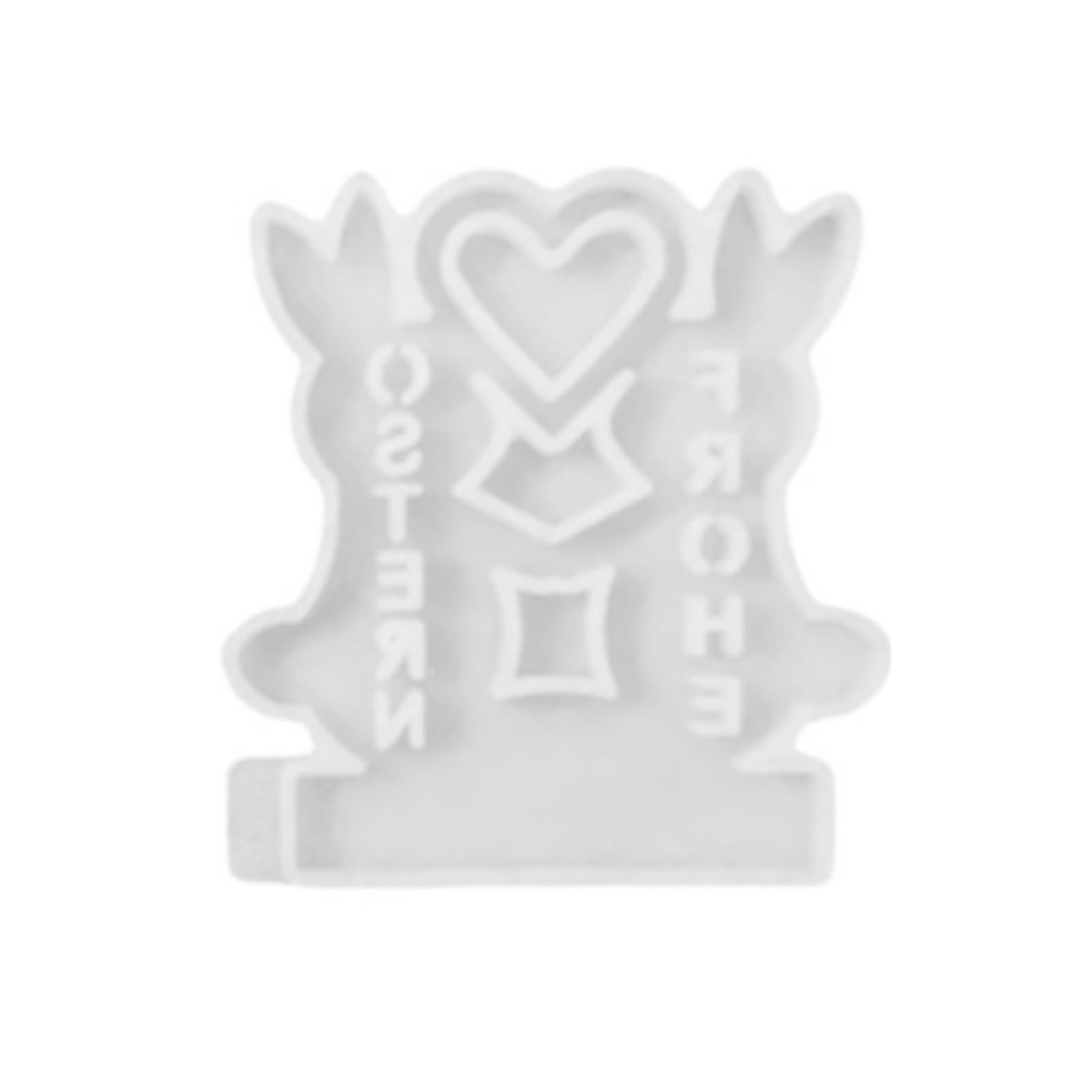 Kalttoy Theme Tealight Holder Molds, Holder Molds with Base for Making Tealight Art Craft