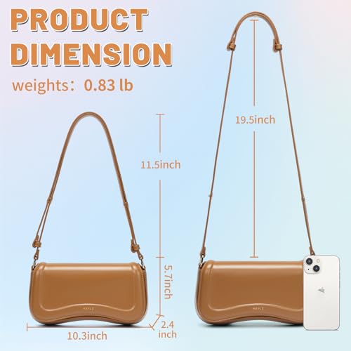 Keyli Shoulder Bag for women Trendy Crossbody Purse Waterproof Leather Small Handbags Clutch Tote Designer Bags2
