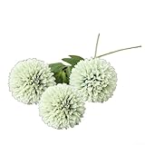 Künstliche große Chrysanthemen-Kugel-Topfblume geeignet für Innendekoration in Wohnzimmern, Büros und Veranstaltungsräumen (grün)