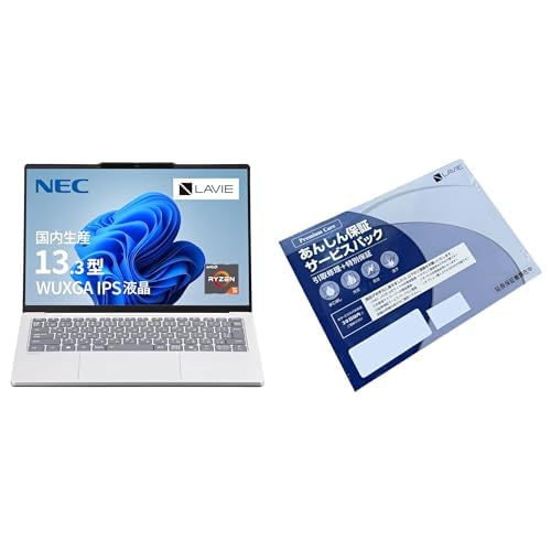 ???????????NEC LAVIE ???? ??????? 24?? ???? N13 Slim 13.3 ? Ryzen5-7535HS ???16GB SSD256GB Windows 11 ???????19.7?? ??1.18kg ???