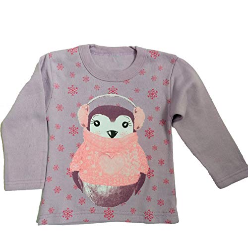 Conjunto Moletom Infantil Menina - Blusa + Calça - Roupa de Frio Feminina Roupa de Inverno 1 a 3 Ano
