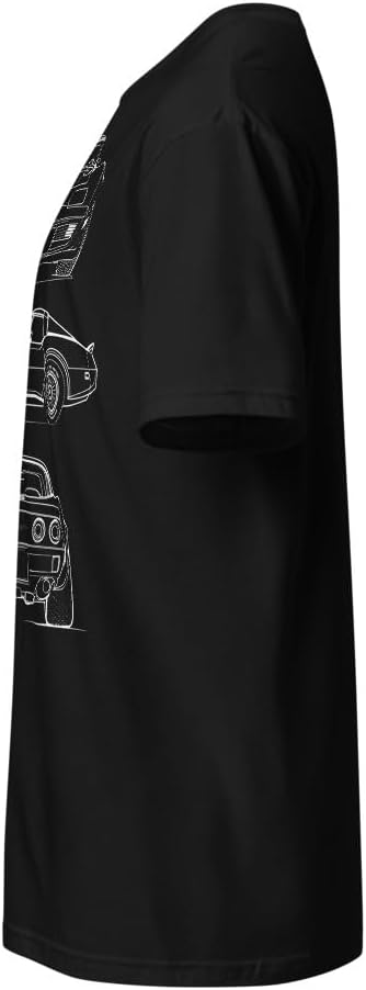 1979 Chevy C3 Graphic T-Shirt | Vintage Car Enthusiast Gift Black