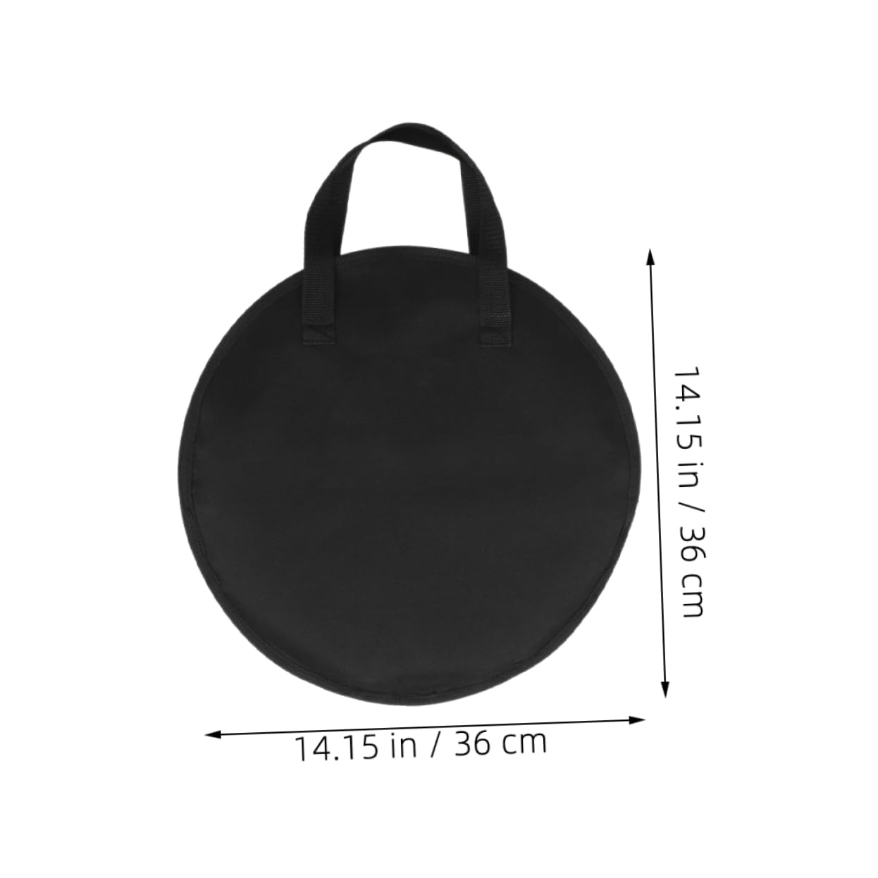 ULDIGI Lightweight Drum Pad Carrying Case Oxford Cloth Waterproof Silent Drum Pad Bag for Musicians