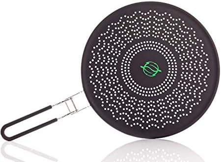 Greenful Products Splatter Screen | Splatter Guard | 11" & 13" | Best Splatter Screen For Frying Pan - Protects From Hot Oil Splash - Strainer | Lifetime Replacement