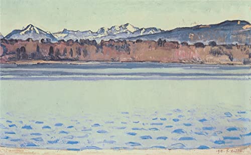Impression d'art Ferdinand Hodler tableau graffiti haut de gamme 60x90cm