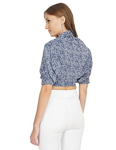 Image of oxolloxo Striped Love Women's Tie-Up Top