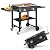 Foldable Oil-sprayed Teppanyaki Gas Grill with Racks on Both Ends