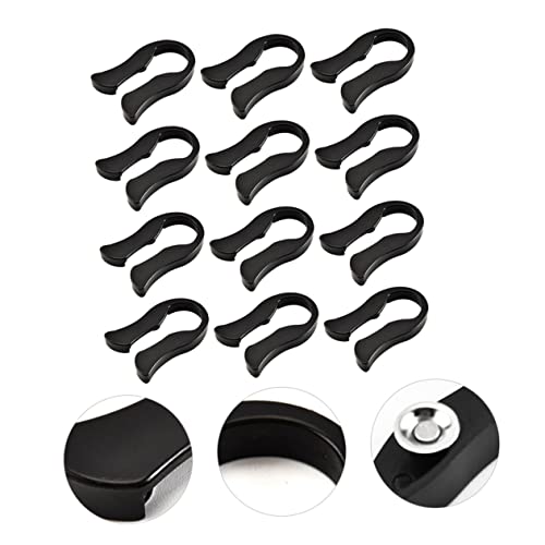SMASOLO 12 piezas Cortador para Botellas de Vino Resistente Paquete de Unidades Negras Diseño Ergonómico para Apertura Fácil y