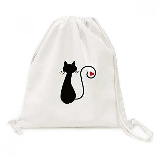 Sac à dos en toile motif chat léger pour soulager vos épaules en voyage