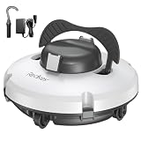 Redkey Upgrade S100 Robot Piscina, 200 Minuti di Pulizia, Supera 18° di Pendenza, Batteria a Doppia...