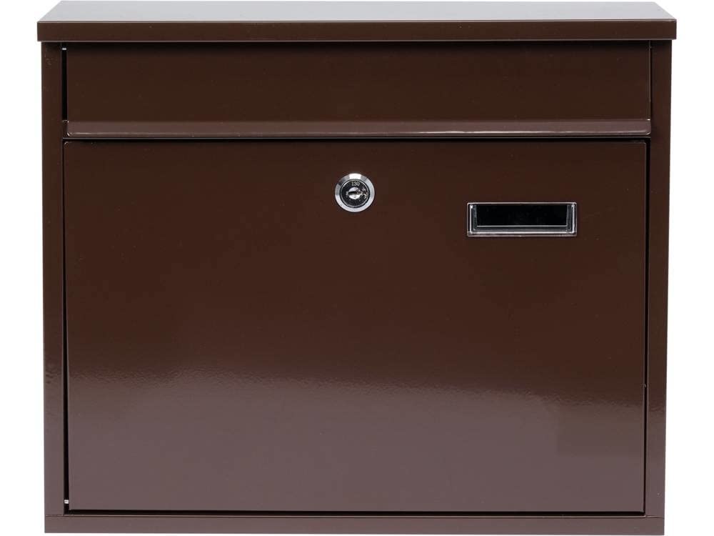 VOREL 78577-310x360x100mm buzón de color marrón