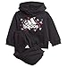 adidas Mixte bébé I Bos Gra Jog Baby set, Top:black/White Bottom:black, 2 ans EU