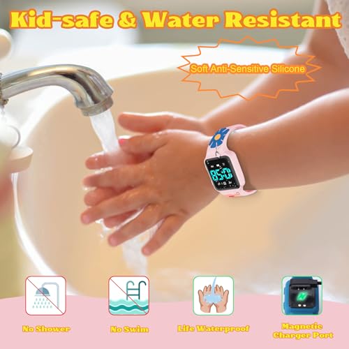 Image of Toddler Potty Training Set - Potty Training Watch with Musical /Vibration Countdown Alerts, Fun Board Book, Progress Chart & Reward Stickers - Interactive Potty Training Kit for Kids Ages 2-6