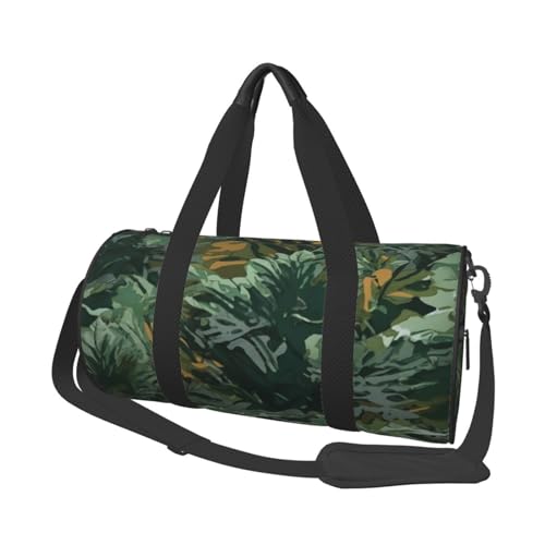 Sac de voyage rétro mixte grand volume en toile imprimé spatial original