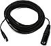 AUDIX CBLM25 Mini XLR Female to XLR Male Cable Micros Series Microphones, 25-Foot - Black