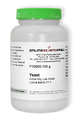 Active Dry Yeast Powder, 100g - Lab Grade Chemical Reagent