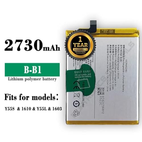 Image of B-B2 Battery for VIVO V5 / V5S /Y66 / Y66L / Y67 / Y69 Battery with 6 Month Warranty ****(P57)